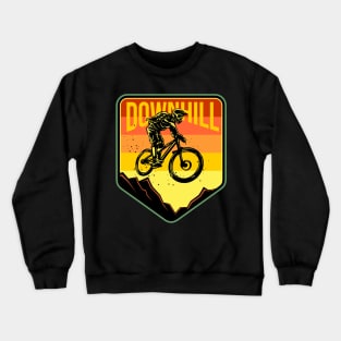 Downhill bike Crewneck Sweatshirt